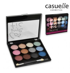 CASUELLE PALETTE DI 12 OMBRETTI E UN APPLICATORE