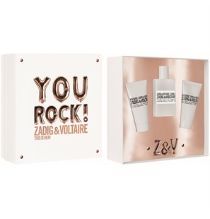 ZADIG & VOLTAIRE YOU ROCK COFFRET CON PROFUMO EDP 50ML, B/L E S/G DA 50ML