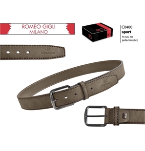 ROMEO GIGLI CINTURA UOMO 110/125 TAUPE