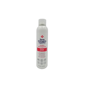 PARISIENNE SPRAY DETERGENTE SUPERFICI, SPAZZOLE, PETTINI, TASTIERE, POSTAZIONI 75% DI ALCOOL 300ML
