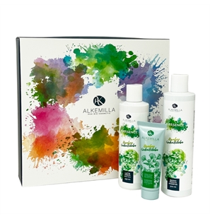 ALKEMILLA KIT ESSENCE GINKO BILOBA E BAMBOO CON GEL DOCCIA, LATTE CORPO E CREMA MANI