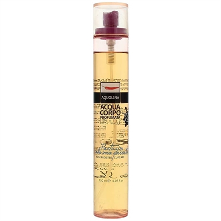 AQUOLINA ACQUA PROFUMATA CORPO PASTICCINO ALLA ROSA GLASSATA 150ML