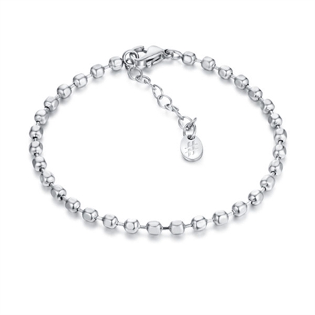 BRAND GIOIELLI OMG BRACCIALE CON PALLINI SFACCETTATI 4MM