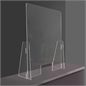 DIVISORE IN PLEXIGLASS 80X60CM PER BANCO VENDITA E TAVOLI ESTETISTA