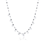 BRAND GIOIELLI COLLANA CON SFERE STELLE ED EMATITE 42+5