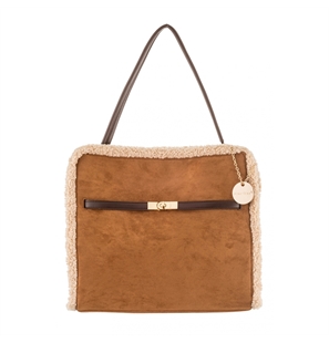ALEX MAX BORSA A SPALLA MARRONE