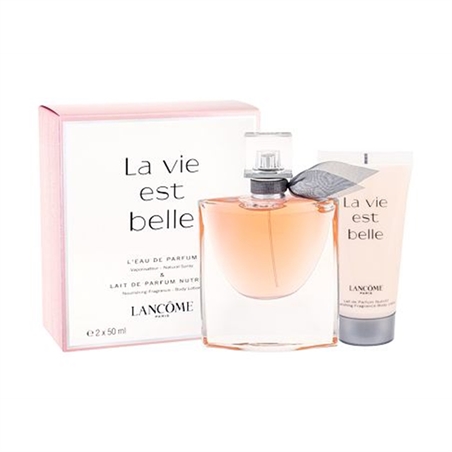 LANCOME COFFRET LA VIE EST BELLE EDP 50 ML + B/L 50 ML