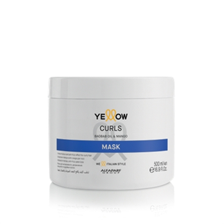 ALFAPARF YELLOW MASCHERA CURLS PER CAPELLI RICCI E CRESPI 500ML