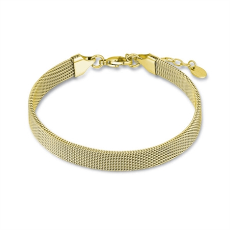 BRAND GIOIELLI POISON BRACCIALE CATENA MILANO PVD ORO