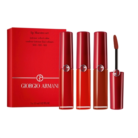 GIORGIO ARMANI SET LIP MAESTRO INTENSE VELVET COLOR 3X35ML