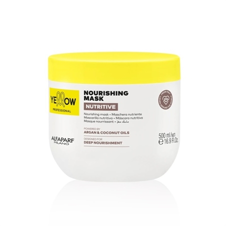ALFAPARF YELLOW NUTRITIVE MASCHERA NUTRIENTE PER CAPELLI SECCHI 500ML