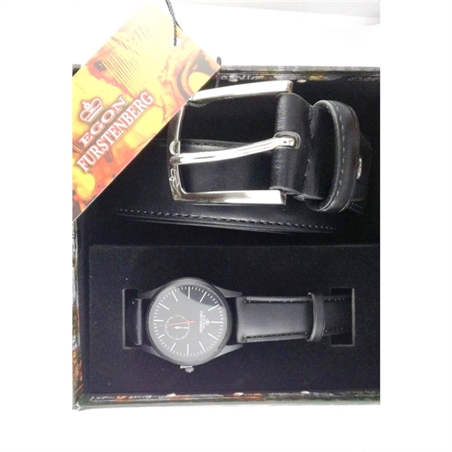 Egon Furstenberg BOX PARURE CINTURA E OROLOGIO