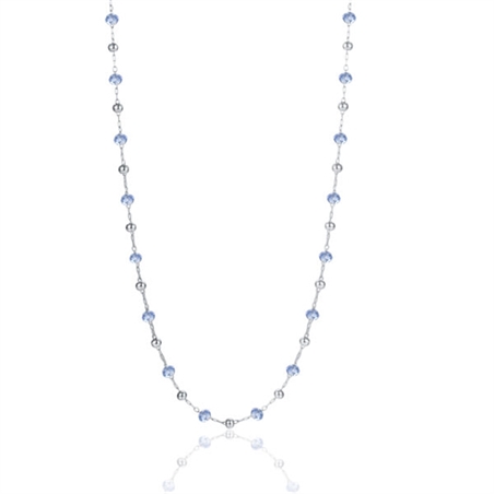 BRAND GIOIELLI SUMMER VIBES COLLANA CON CRISTALLI VIOLA