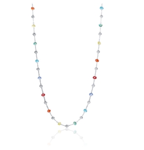 BRAND GIOIELLI SUMMER VIBES COLLANA CON CRISTALLI RAINBOW