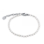 BRAND GIOIELLI PERLE DI LUNA BRACCIALE IN MADREPERLA E SFERE DI ACCIAIO BRAND GIOIELLI PERLE DI LUNA BRACCIALE IN MADREPERLA E SFERE DI ACCIAIO
