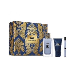 DOLCE & GABBANA K KING COFFRET EDT 100 ML + AFB 50 ML+ EDT 10 ML