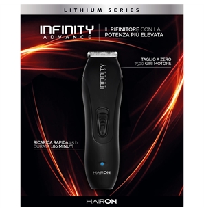 HAIRON INFINITY ADVANCE LITHIUM SERIES REGOLA BARBA/CAPELLI PROFESSIONALE