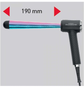 GAMMA PIU' FERRO PROFESSIONALE KORNER XL RAINBOW
