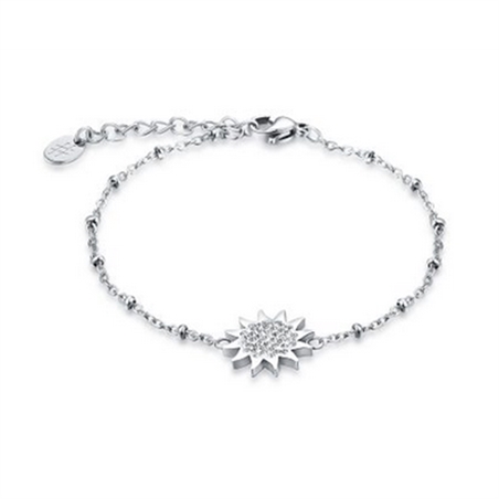BRAND GIOIELLI SHINE BRACCIALE SOLE CON CRISTALLI BIANCHI