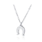 BRAND GIOIELLI SHINE COLLANA FERRO DI CAVALLO CON CRISTALLI BIANCHI