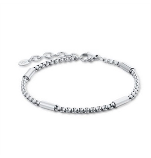 BRAND GIOIELLI EMPIRE BRACCIALE BARILOTI IN ACCIAIO