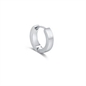 BRAND GIOIELLI EMPIRE ORECCHINO SCATTINO SINGOLO IN ACCIAIO 10MM BRAND GIOIELLI EMPIRE ORECCHINO SCATTINO SINGOLO IN ACCIAIO 10MM
