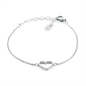 BRAND GIOIELLI GOOD FEELING BRACCIALE CUORE PICCOLO IN ACCIAIO