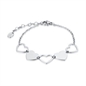 BRAND GIOIELLI GOOD FEELING BRACCIALE CUORI ALTERNATI IN ACCIAIO BRAND GIOIELLI GOOD FEELING BRACCIALE CUORI ALTERNATI IN ACCIAIO