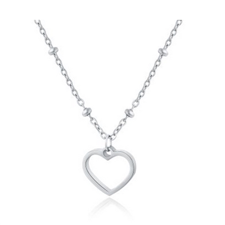 BRAND GIOIELLI GOOD FEELING COLLANA CON CUORE PICCOLO IN ACCIAIO