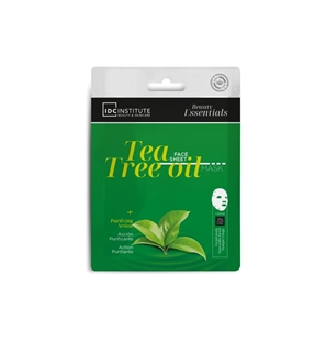 IDC INSTITUTE SKINCARE ESSENTIALS MASCHERE VISO MONODOSE AL TEA TREE OIL