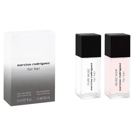 NARCISO RODRIGUEZ SET PURE MUSC FOR HER EDP 20 ML+ MUSC NOIR EDP 20 ML