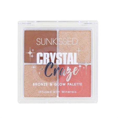 SUNKISSED CRYSTAL CRAZE BRONZE E GLOW PALETTE