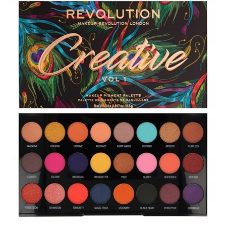 REVOLUTION MAKEUP PALETTE OMBRETTI CREATIVE VOL. 1
