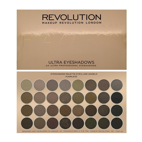 REVOLUTION MAKEUP PALETTE OMBRETTI FLAWLESS ULTRA 32