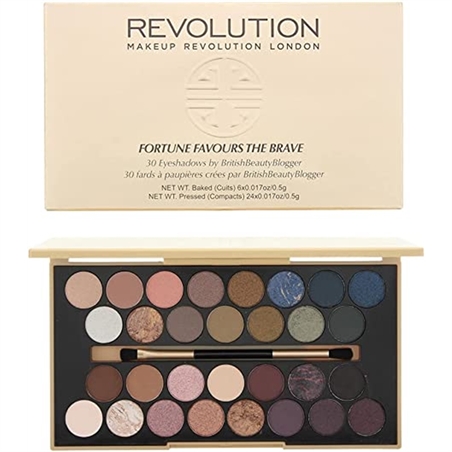 REVOLUTION MAKEUP PALETTE OMBRETTI FORTUNE FAVOURS THE BRAVE