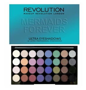 REVOLUTION MAKEUP PALETTE OMBRETTI MERMAIDS FOREVER
