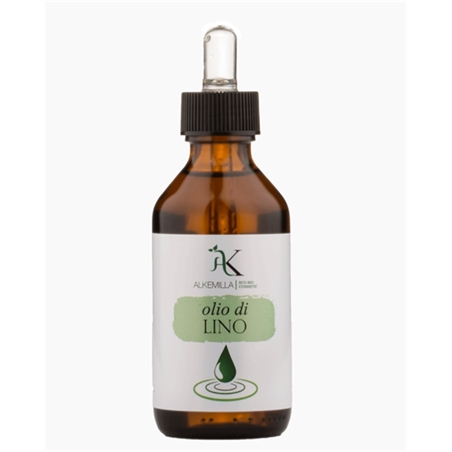 ALKEMILLA OLIO VEGETALE BIO DI LINO 100ML