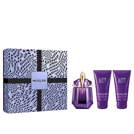 COFFRET THIERRY MUGLER ALIEN EDP 30 ML + B/L 50ML + S/G 50ML