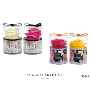 BIFFOLI FIORI SAPONE BOCCIOLO DI ROSA 4 COLORI