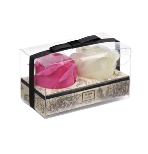 BIFFOLI FIORI SAPONE 2 ROSE IN CONFEZIONE REGALO