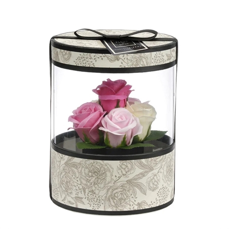 BIFFOLI FIORI SAPONE IN SCATOLA CILINDRO