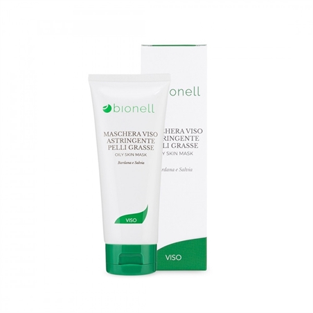 BIONELL MASCHERA VISO ASTRINGENTE PELLI GRASSE 100 ML