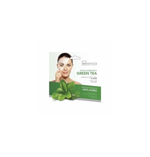 IDC INSTITUTE SKINCARE ESSENTIALS MASCHERA VISO MONOUSO AL TE VERDE 22GR