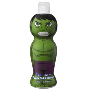 MARVEL AVENGERS HULK SHOWER GEL E SHAMPOO 400ML