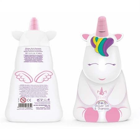 EAU MY UNICORN 2D SHOWER GEL E SHAMPOO 400ML