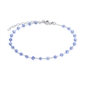 BRAND GIOIELLI MARGARITA CAVIGLIERA CON CRITALLI BLU BRAND GIOIELLI MARGARITA CAVIGLIERA CON CRITALLI BLU