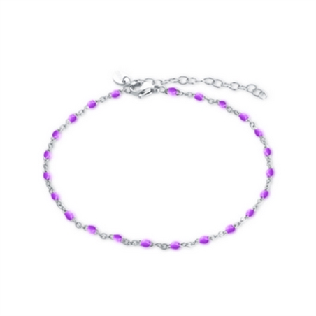 BRAND GIOIELLI MARGARITA CAVIGLIERA SMALTO VIOLA