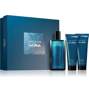 DAVIDOFF COOL WATER EDT U. 125ML + SG 75ML + ASB 75ML