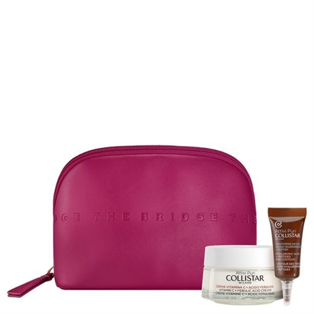 COLLISTAR COFFRET ATTIVI PURI CREMA VISO, CONTORNO OCCHI E BEAUTY