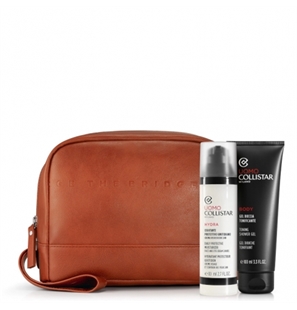 COLLISTAR COFFRET UOMO CREMA IDRATANTE, GEL DOCCIA E BEAUTY
